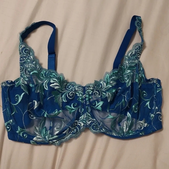 💙 EUC Bundle SOMA Brand Intimates Sensuous Lace Sheer Unlined Underwire, 36DD - Picture 2 of 12